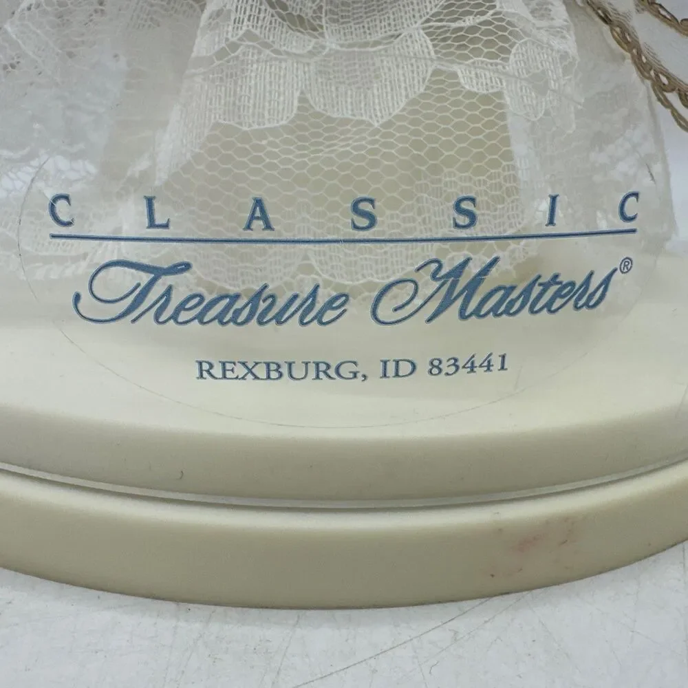 Vintage Cake Topper 50th Anniversary Wedding And Display Case Treasure Masters